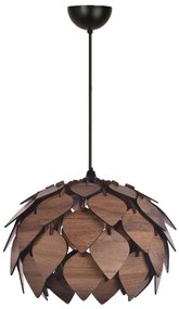 Lampadario a sospensione con filo 1xE27/40W/230V marrone