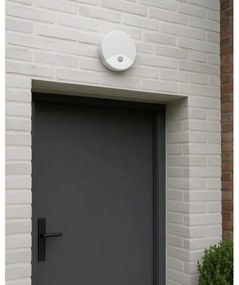 Lampada da parete LED per esterni con sensore di movimento, LED/18W/230V, IP44, bianca