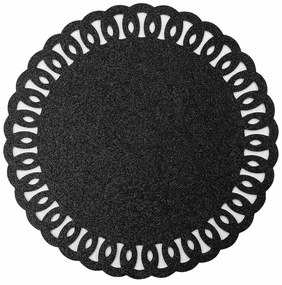 Tovaglietta in plastica ø 38 cm Guirlande – douceur d'intérieur