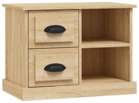 Comodino Rovere Sonoma 60x35,5x45 cm