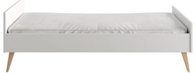 Letto bianco per bambini 120x200 cm Swing - Pinio