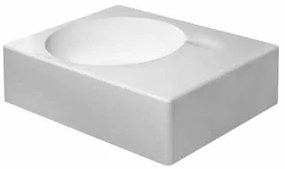 Lavabo universale Sinistro 615x46 monoforo con troppopieno Bianco Scola 0684600011 Duravit