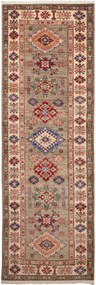 Kazak Tappeto orientale 80x260 Grigio (Pakistan) Annodato A Mano