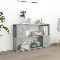 Libreria Grigio Cemento 100x24x63 cm in Truciolato cod mxl 33770