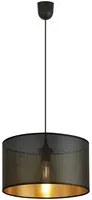 Lampada a Sospensione Aston, Nero, Acciaio, 35x100x35 cm, EPIKASA