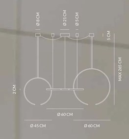 Olympic sospensione lamp 75w