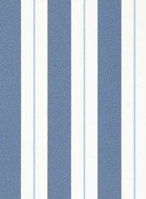 Osborne & Little Tapete Bramante Stripe - Indigo