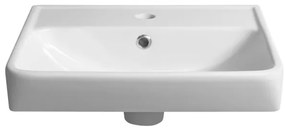 Bruckner - Lavabo incasso NEON 50x41,5 cm ceramica/bianco