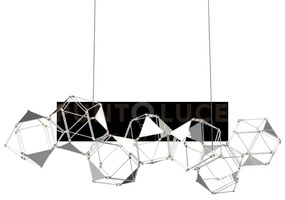 Sospensione 7 elementi lucciola pro md19001068-7ass acciaio