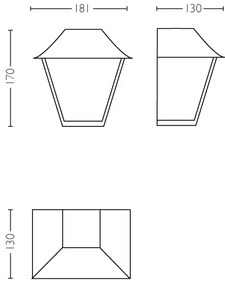 Philips 16494/30/PN - Applique da esterno MYGARDEN ALPENGLOW E27/42W