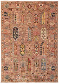 Samarkand Tappeto 130 x 180 Marrone (Pakistan) Annodato A Mano
