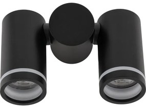 Faretto JET SET 2xGU10/10W/230V nero