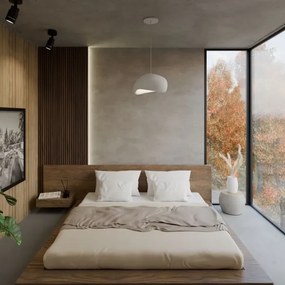 Brilagi - Lampada a sospensione con cavo WABI SABI 1xE27/40W/230V bianca