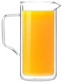 Caraffa a doppia parete in vetro borosilicato , 1 l - Vialli Design