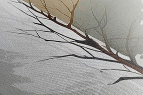 Stampa su tela – Albero minimalista interessante