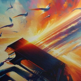 Quadro su tela – Musica del mare