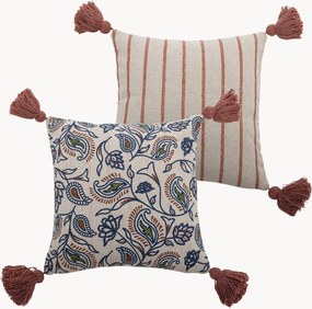 Cuscino reversibile Paisley