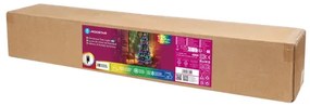 Aigostar - LED RGBY Albero di Natale da esterno 125xLED/6W/230V/8 funzioni 120cm IP44