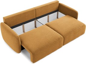 Divano arancione allungabile/con contenitore 238 cm Kalena – Makamii