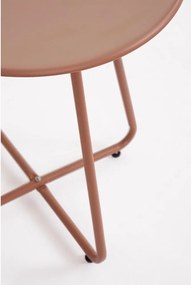 Tavolino da giardino rotondo in acciaio ø 45 cm Jable – Bizzotto