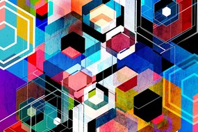 Carta da parati autoadesiva – Geometria astratta