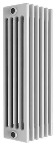 Radiatore acqua calda EQUATION Comby in acciaio 5 colonne, 6 elementi, interasse 60 mm, bianco