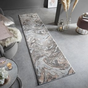 Tappeto 60x230 cm Marbled - Flair Rugs