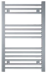 Termoarredo cromato Lazzarini 803x500 mm interasse 45 cm in acciaio