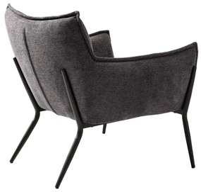 Poltrona relax grigia Calgary - Unique Furniture