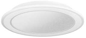 Plafoniera LED bagno e garage Macchioni, bianco Ø 38 cm dimmerabile, 2360 lumen EGLO