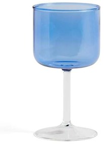 HAY - Tint Wine Glass Set of 2 Blue/Clear HAY