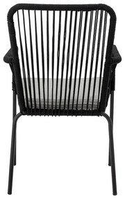 Sedie da pranzo nere in un set di 2 Santino - Bloomingville