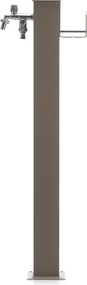 Fontana da Giardino con Doppio Rubinetto Belfer 42/QRR Tortora...