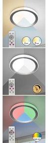 Rabalux 3510-LED RGB Plafoniera dimmerabile EVEREST LED/40W/230V Wi-Fi + telecomando