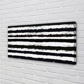 Quadro su tela Strisce zebra irregolari 100x50 cm