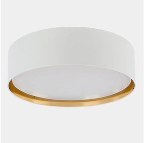 Plafoniera BILBAO 4xE27/15W/230V d. 60 cm bianca/oro