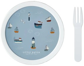 Scatola per la merenda dei bambini con forchetta Sailors bay - Mepal