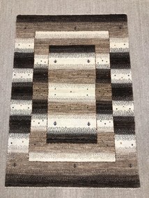 Loribaft Tappeto 80x120 Beige (Iran) Annodato A Mano
