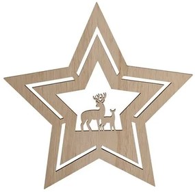 Solight 1V261 - Decorazione natalizia LED LED/2xAA stella