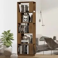 Libreria/Divisorio Miele 51x25x163,5 cm Legno Massello