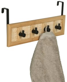Appendiabiti in rattan colore naturale 33 cm Allegre - Wenko