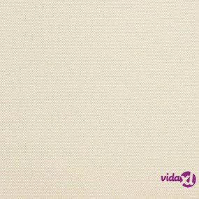 vidaXL Tendone Parasole in Tela Crema 350x250 cm