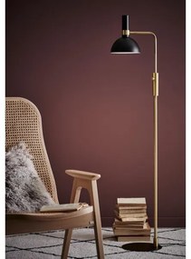 Markslöjd 106972 - Lampada da terra dimmerabile LARRY 1xE27/60W/230V nero/oro