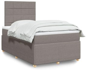 Giroletto A Molle Con Materasso Tortora 120x200 Cm İn Tessuto /