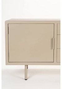 Cassettiera beige 140x55x40 cm Kos – White Label