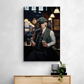Quadro su tela – Gangster nel bar di whisky