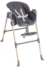 Chicco - Sedia da pranzo per bambini Polly Essential - grigio