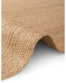 Tappeto di colore naturale in iuta reversibile e tessuto a mano 80x150 cm Sharmila Natural Brown – Hanse Home