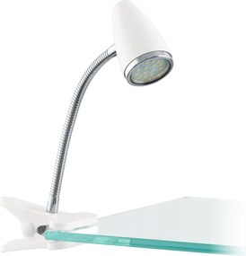 Eglo 902368 - Lampada LED con clip RICCIO 1xGU10/2,8W/230V bianco/cromo lucido