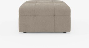 Mosaic pouf e modulo in bouclé - 96x77 cm design capitonné in tessuto smacchiabile T21
